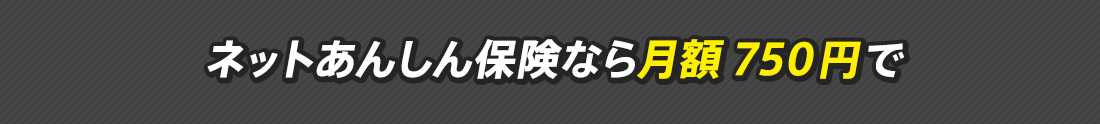 便利で手軽だからこそ、誰もが被害者になりうるネットショッピング詐欺。ネットあんしん保険なら月額750円で